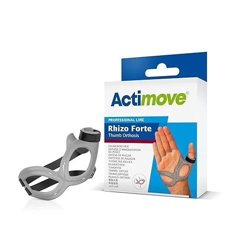 Actimove Rhizo Forte Thumb Brace Small Left GrayActimove Rhizo Forte Thumb Brace Small Left Gray