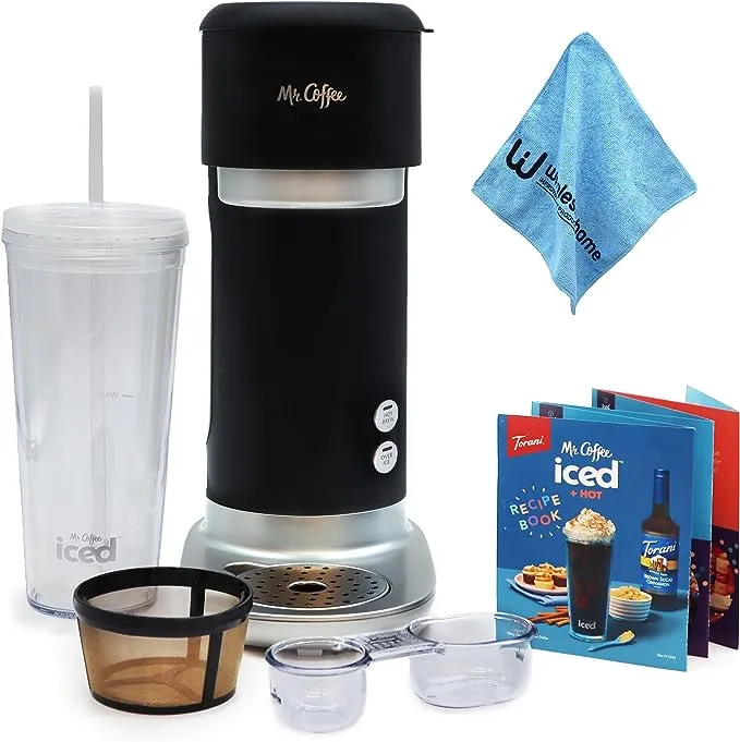 Coffee Iced Coffee Maker, Single Serve Hot and Cold Coffee Maker