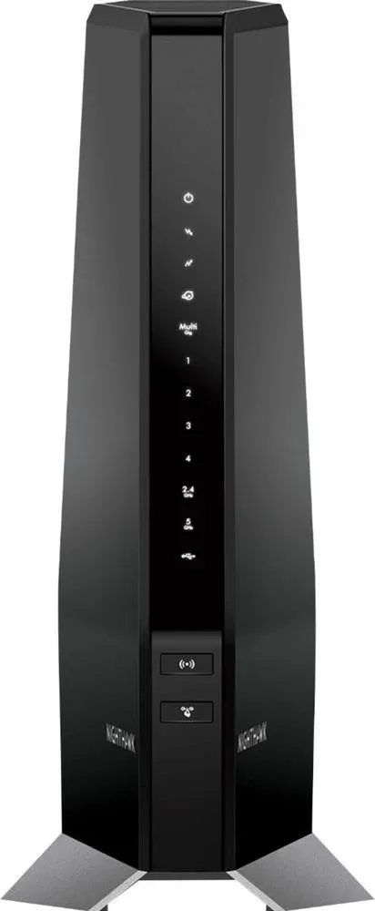 Netgear CAX80-100NAR Nighthawk AX6000 6Gbps Docsis 3.1 WiFi 6 Cable Modem - Certified Refurbished