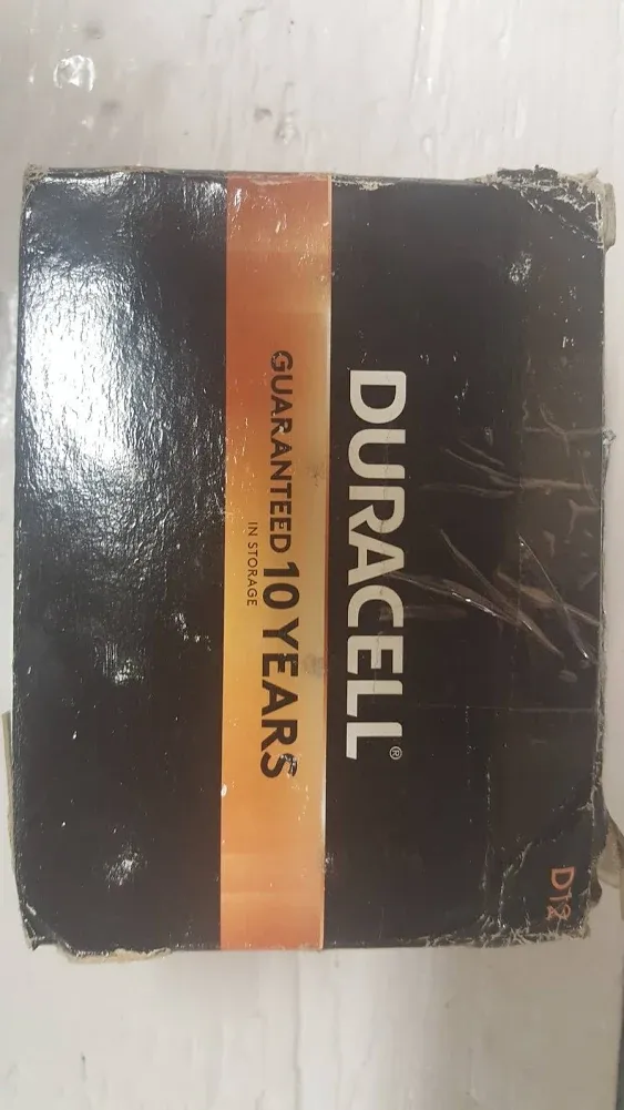 D Duracell Coppertop Alkaline Batteries
