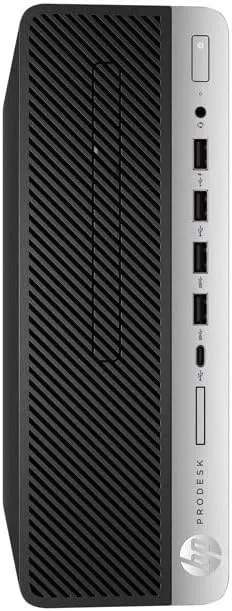 HP Computadora de escritorio ProDesk 600G4 | Hexa Core Intel i5 (3.2 GHz) | RAM DDR4 de 16 GB | Estado sólido SSD de 500 GB | Windows 11 Professional | PC para el hogar u oficina (renovado)