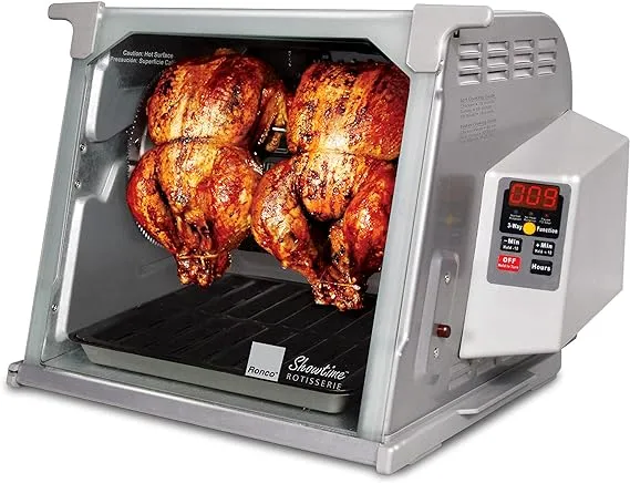 Ronco Digital Showtime Rotisserie Oven, Platinum
