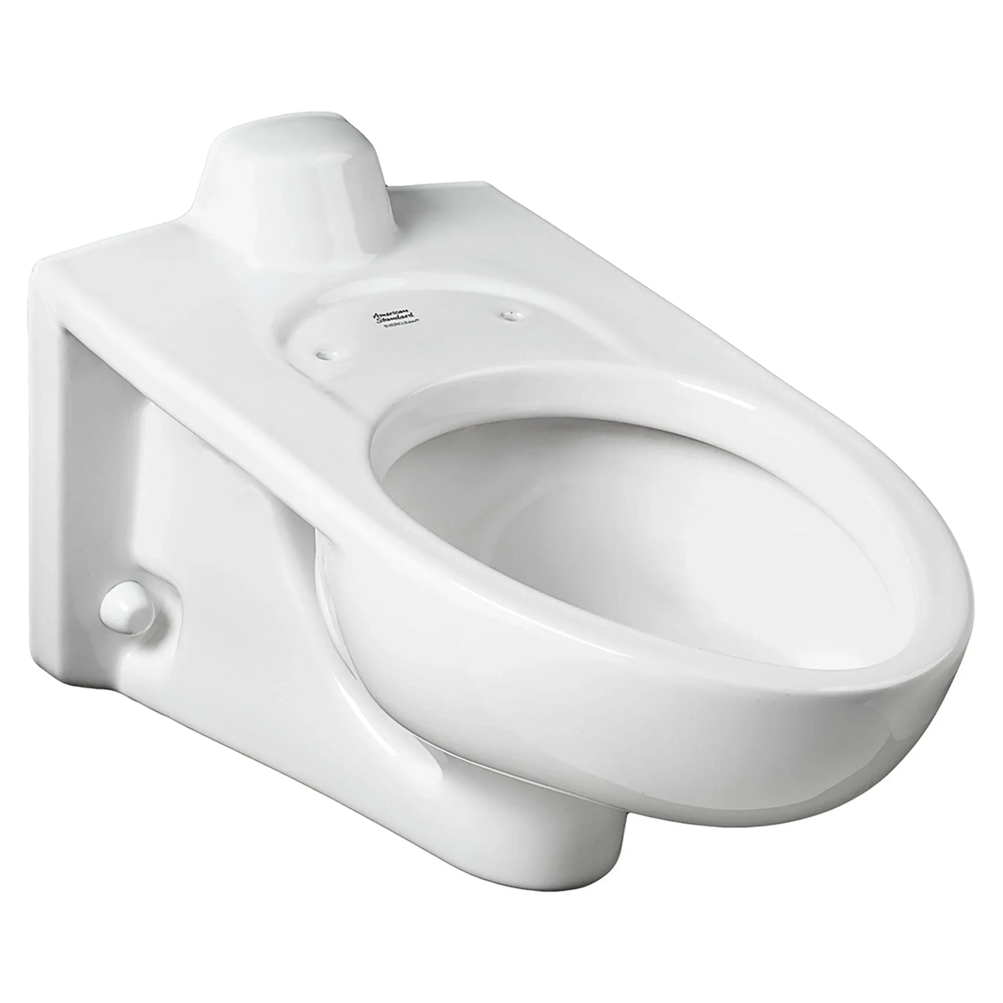 AMERICAN STANDARD 3353101.020, Afwall Millennium 1.1 – 1.6 gpf (4.2 – 6.0 Lpf) Back Spud Elongated Wall-Hung EverClean Bowl in White