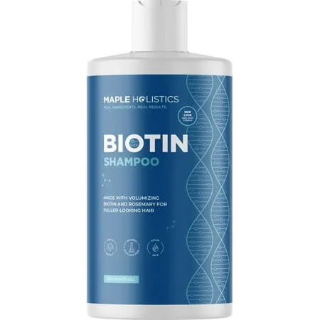Tratamiento Para La Caida Del Cabello Shampoo Crecer Pelo Calvicie Caspa Biotina
