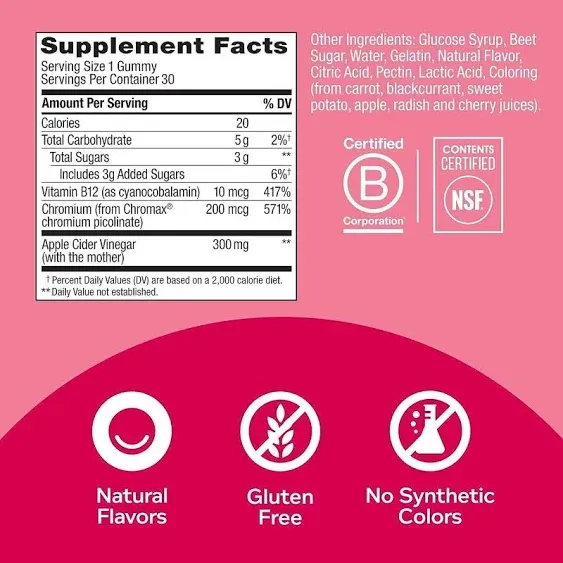 Olly Metabolism Gummy Rings