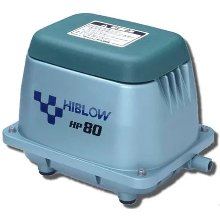 HIBLOW HP-80 Pond Aerator/ Septic Linear Air Pump