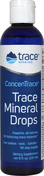 Trace Minerals, ConcenTrace, Trace Mineral Drops, 237 ml, Mineral Mix, Magnesium ...