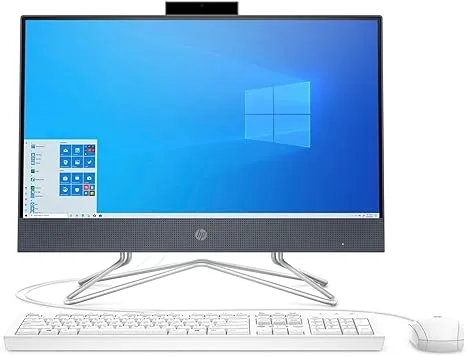 HP 22-DF 21.5-Inch Full HD WLED All-in-One PC Intel Celeron G5900T 4GB 256GB SSD Win 10
