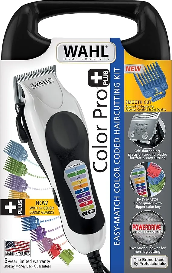 Maquina Para Cortar Cabello CONAIR Maquinas Profesional Cortadora De Pelo Set