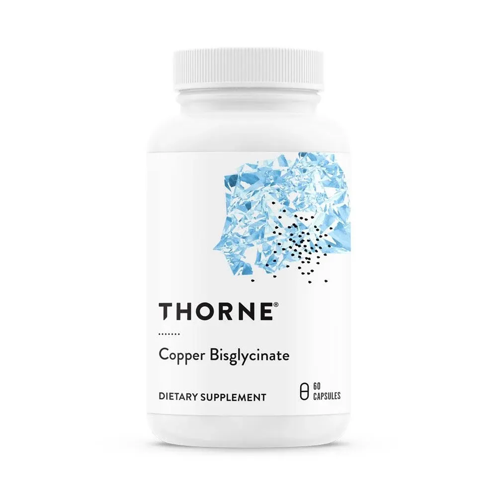 Thorne - Copper Bisglycinate - 60 Capsules
