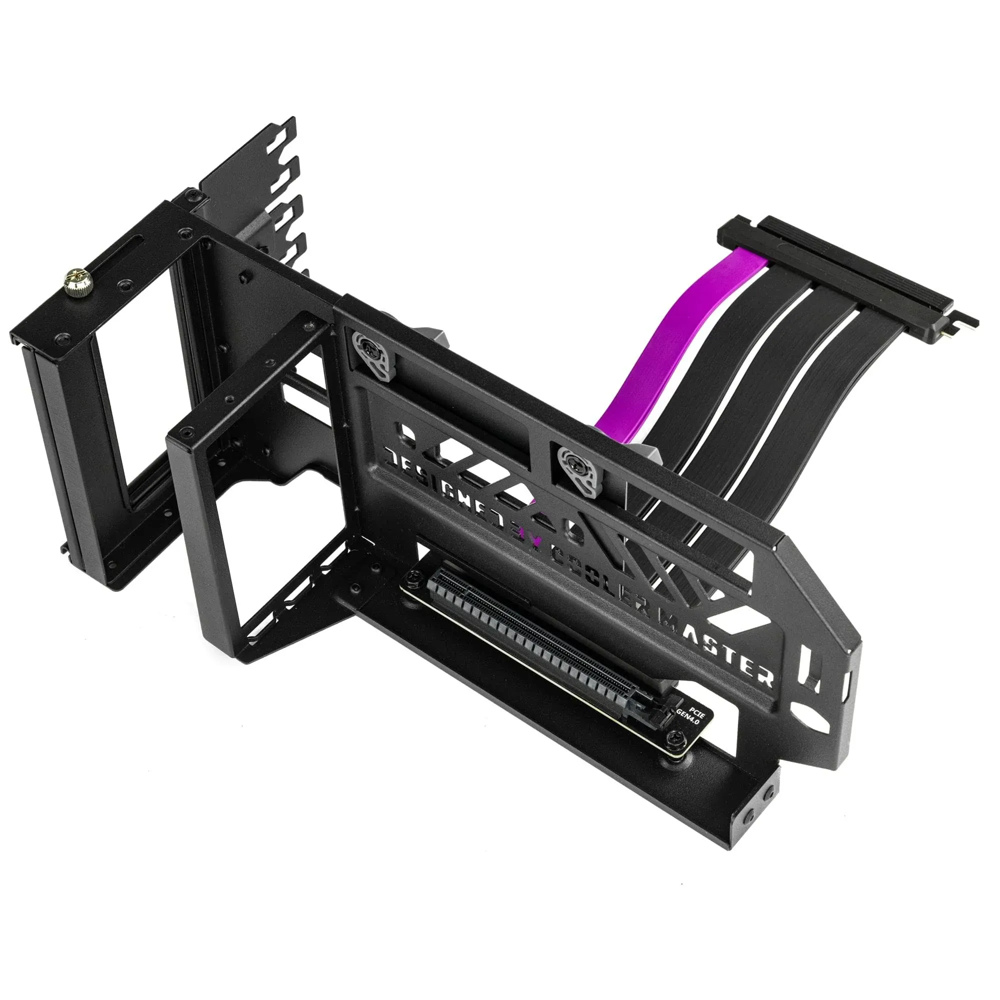 Masteraccessor<wbr/>y Vertical Graphics Card Holder Kit V3 Black Edition with Premium