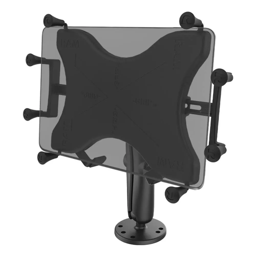 RAM Mounts X-Grip Drill-Down Double Ball Mount for 9"-11" Tablets RAM-B-101-C-UN9U with Long Arm