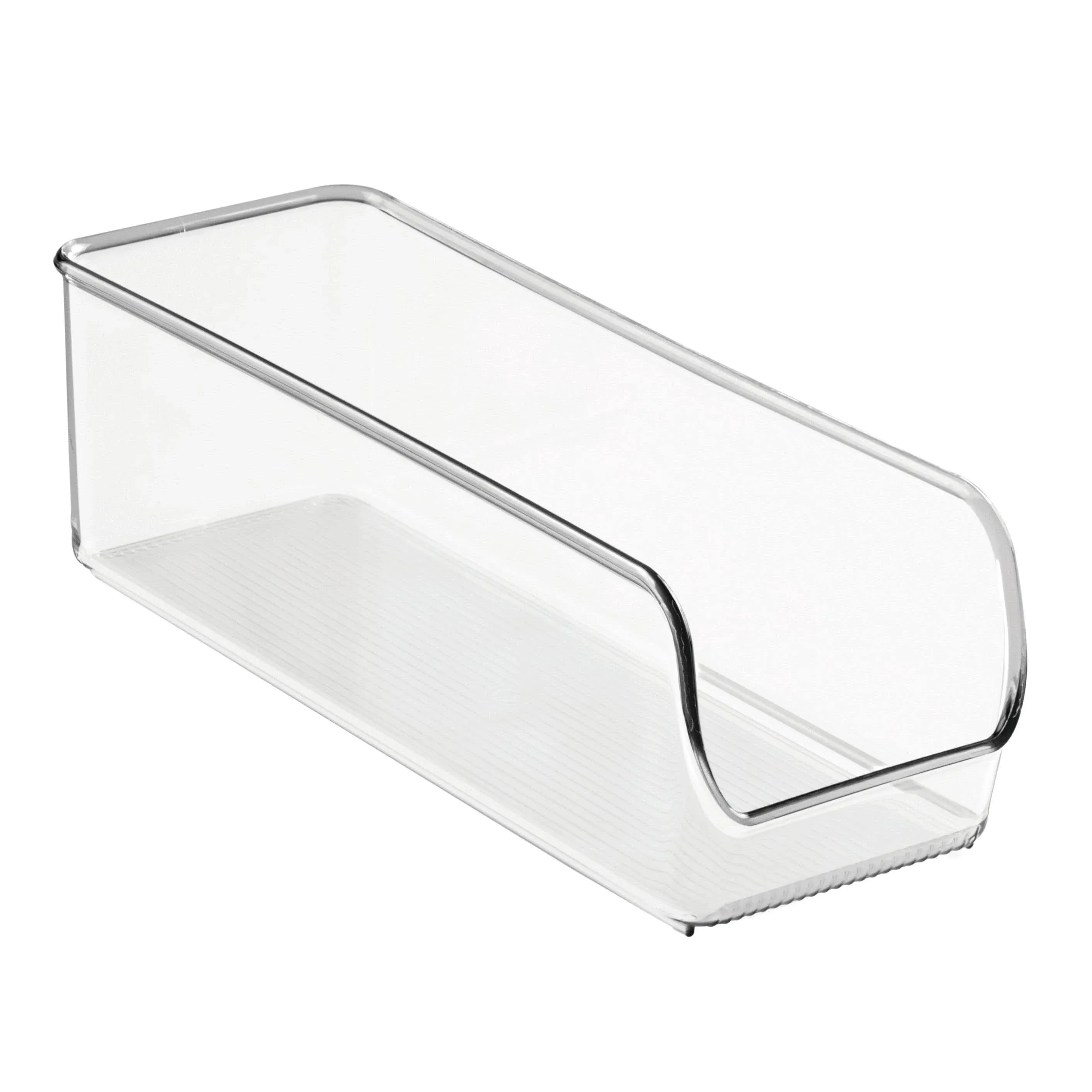 iDesign Linus Kitchen, Pantry, Refrigerator, Freezer Storage Container - Small, Clear