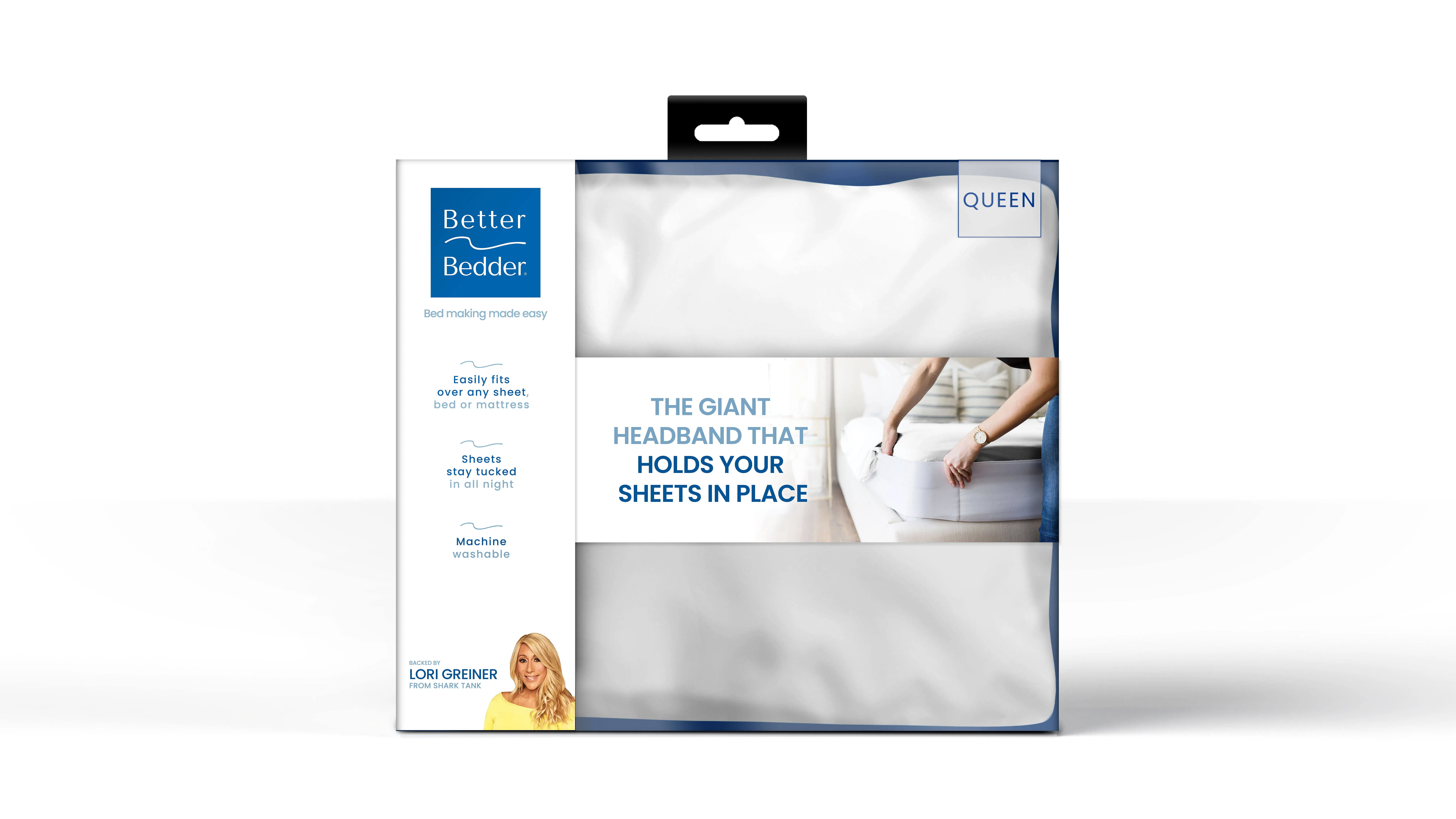 Better Bedder Bed Headband, Bed Making Made Easy ‘ King and Queen