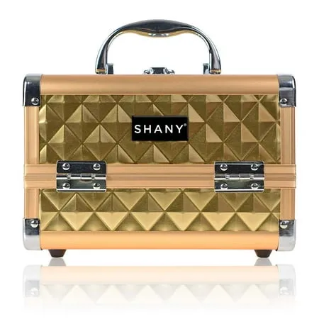 Shany Mini Makeup Train Case with Mirror
