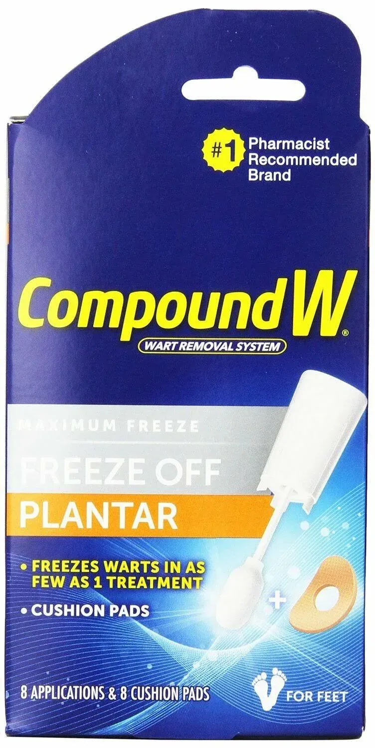Compound W Freeze Off Plantar Wart Removal System - 8 ea