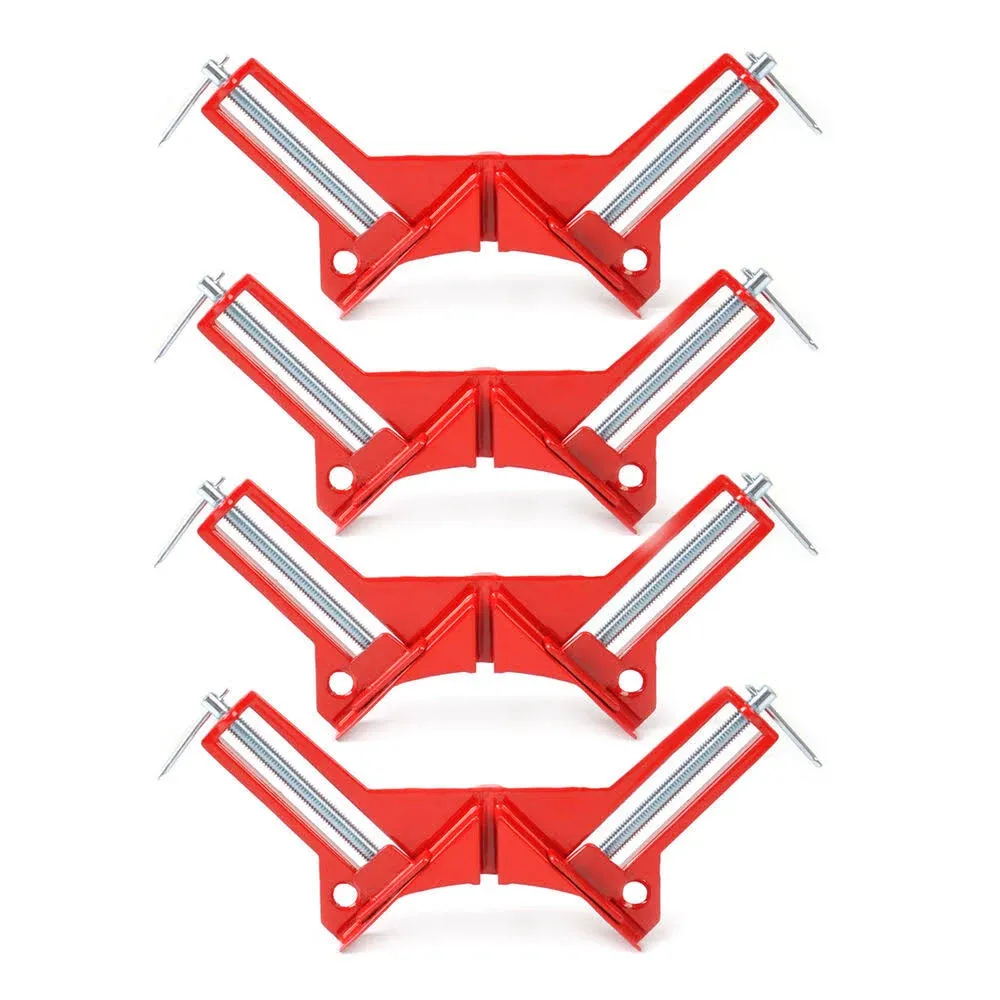 4 Pack of Picture Frame Corner Miter Angle Clamp