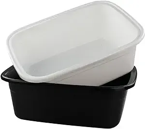 fiazony 2-pack multi purpose washing basin