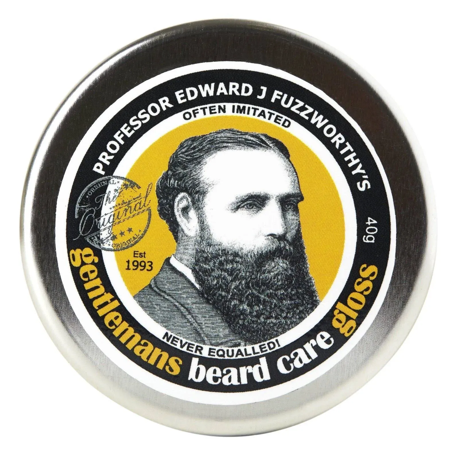 Professor Fuzzworthy's Beard Balm Gloss Leave in Conditioner All Natural Organic