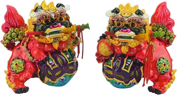 Feng Shui Chinese Foo Dogs to Ward Off Evil Energy