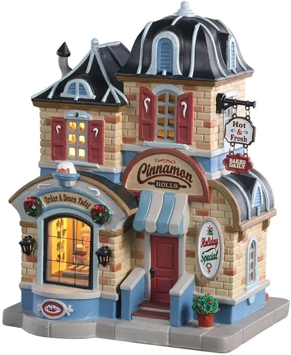 Lemax Village Collection Cinnamon Roll Shop #05645