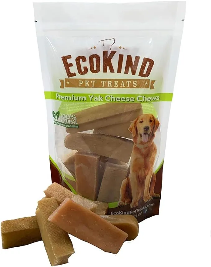 EcoKind Himalayan Yak Cheese Dog Chew for Small Dogs , 11.5 oz. Bag , Healthy Dog ...