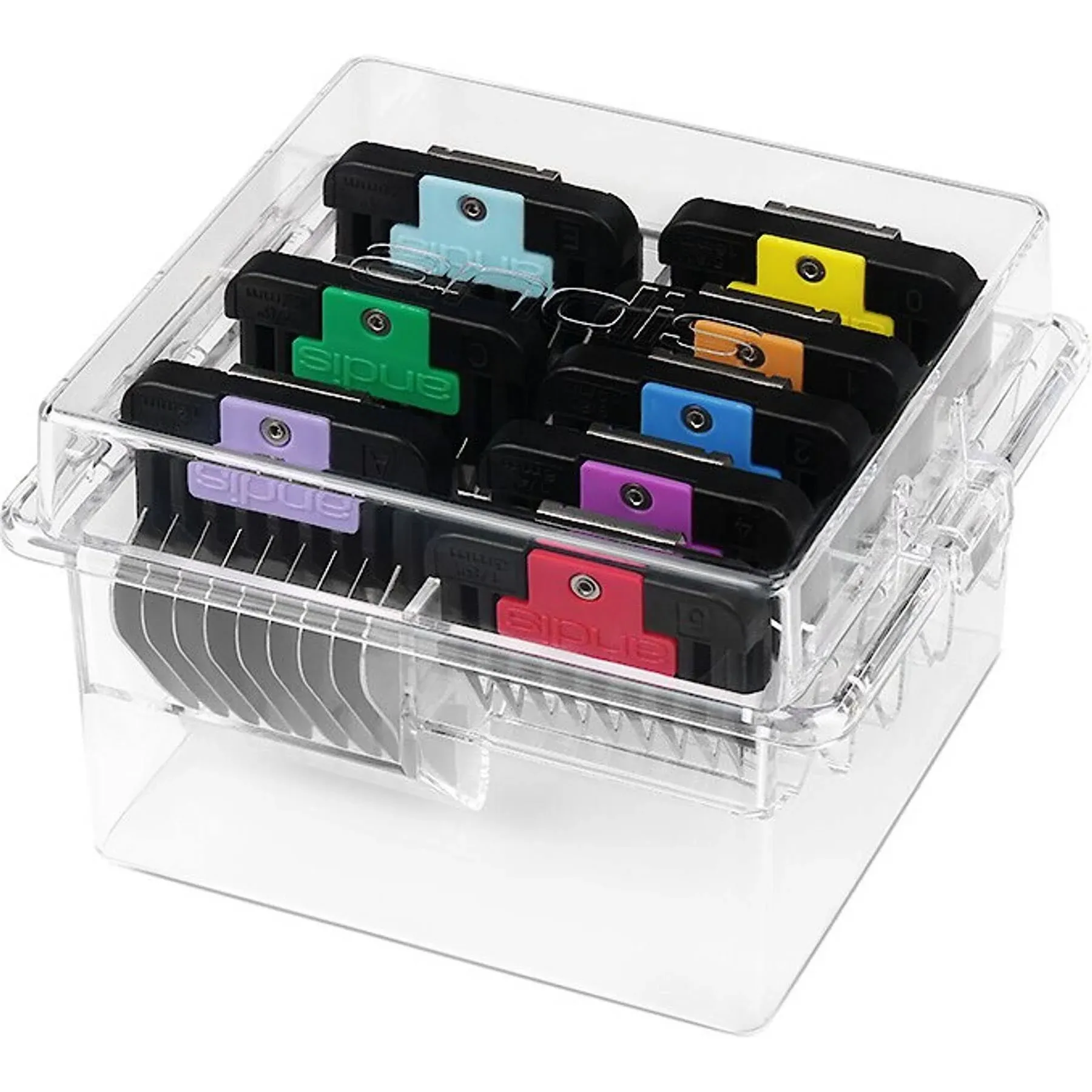 Andis Universal Stainless Steel Combs 8-Piece Set