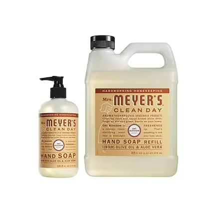 Mrs. Meyer's Clean Day Hand Soap Refill, Oat Blossom Scent - 33 fl oz