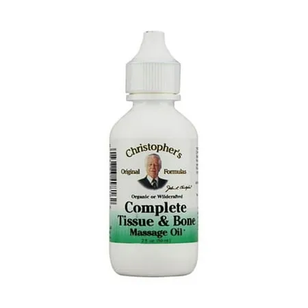 Dr Christopher's Formula Complete Tissue and Bone Massage Oil, 2 Fluid Ounce