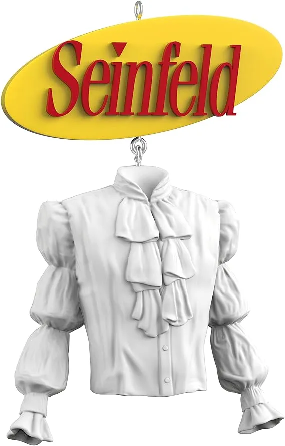 Hallmark 2022 Seinfeld The Puffy Shirt Christmas Ornament New