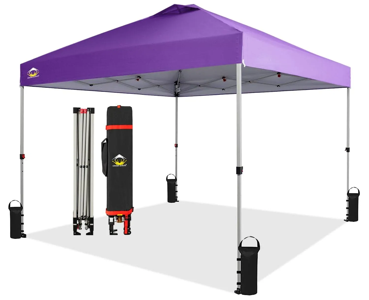 Abccanopy Patio Pop Up Canopy Tent 10x10 Commercial-series (white)