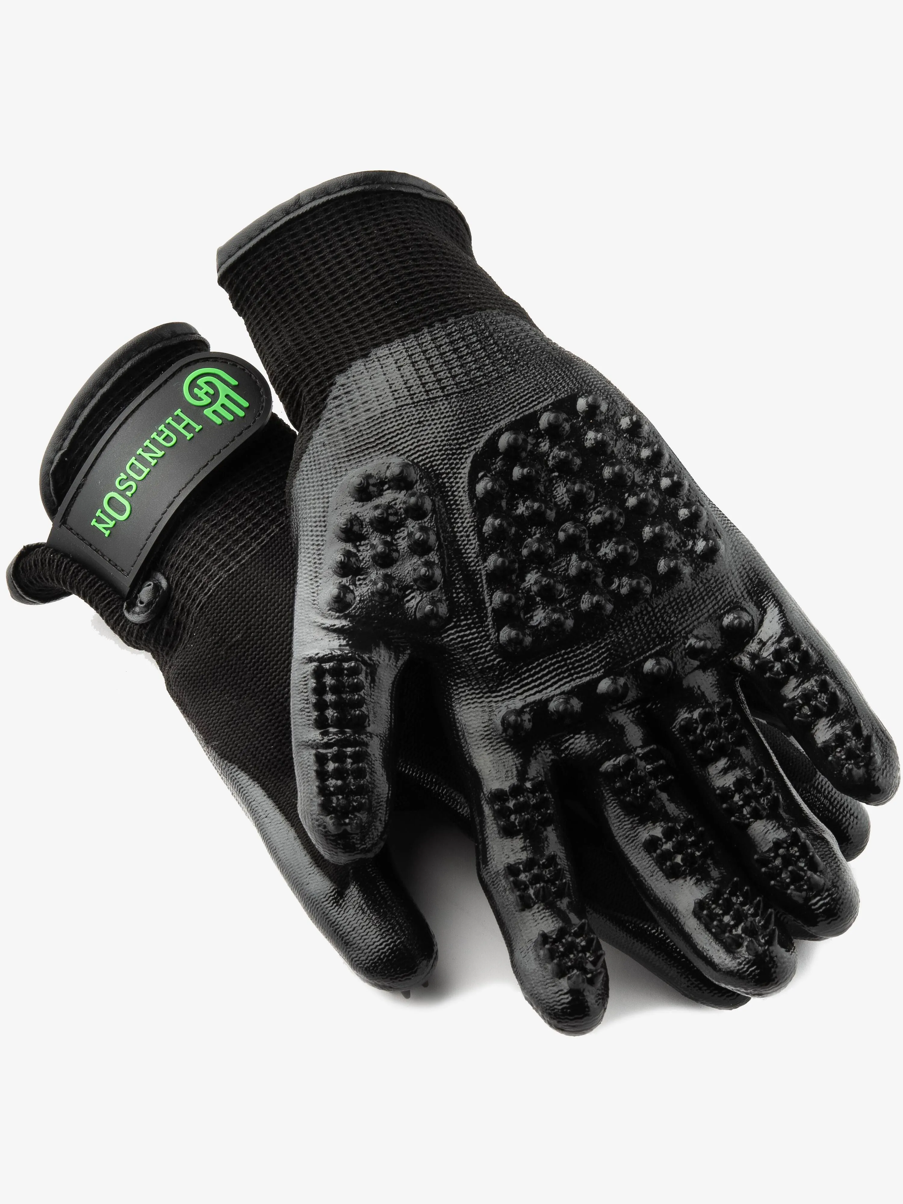 Handson Grooming Gloves - Large / Black