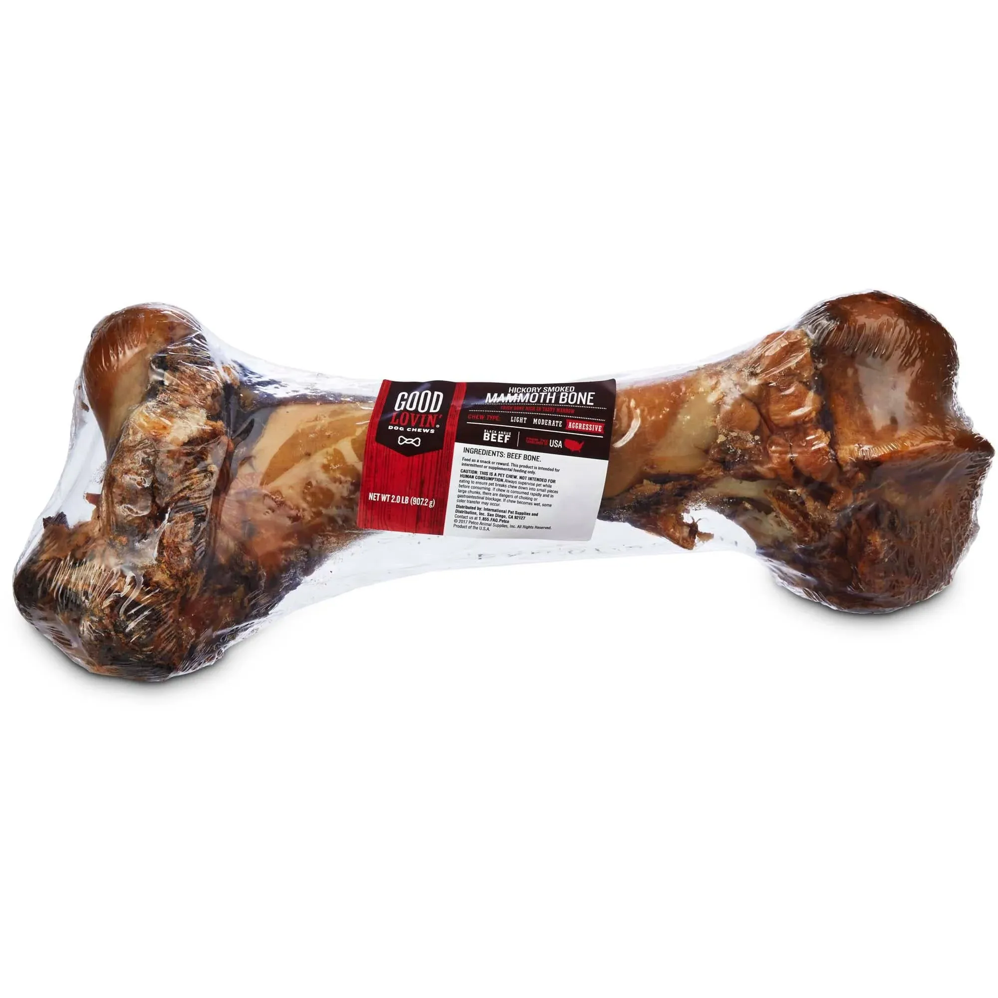 Petco Good Lovin' Hickory Smoked Mammoth Bone Dog Chew