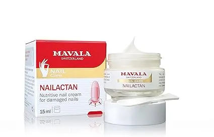 Mavala Nail Care Nailactan Nutritive, Nail Cream in Jar, Supports Dama
