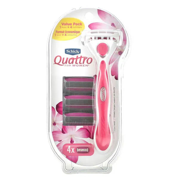 Schick Quattro Women's Razor Value Pack