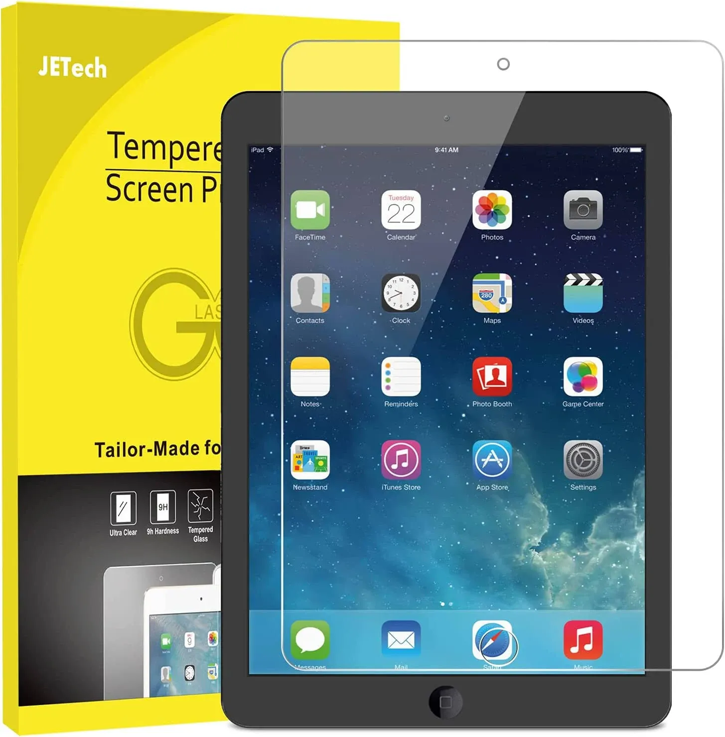 iPad Mini 1 / 2 / 3 Clear Tempered Glass Screen Protector