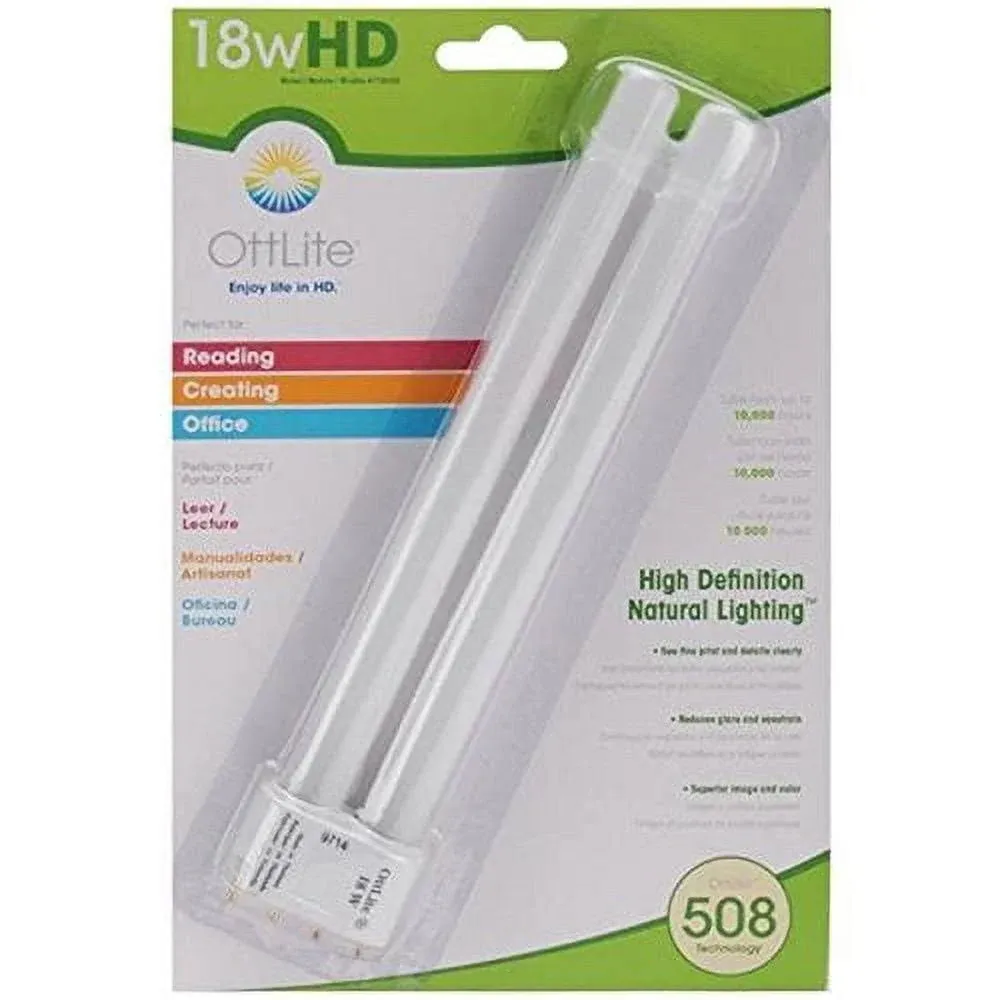 OttLite T18330 18w Replacement Tube Bulb, Bulb Type B - Inv #2