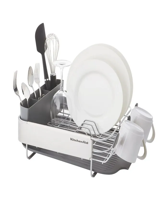 KitchenAid Compact Stainless Steel Dish Rack
