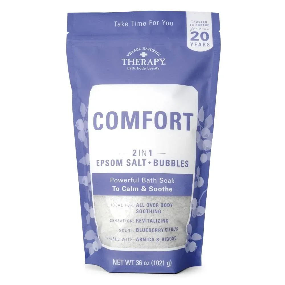 Village Naturals Therapy Arnica & Epsom Salt Chronic Pain & Fatigue Body Soak, 36 Oz.