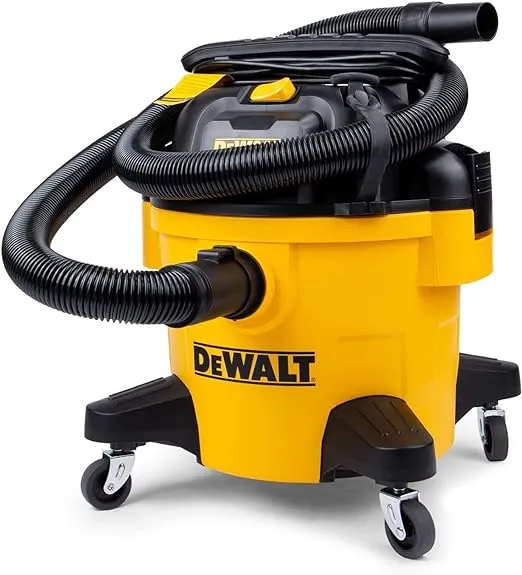 DEWALT DXV06P 6 gallon Poly Wet/Dry Vac, Yellow