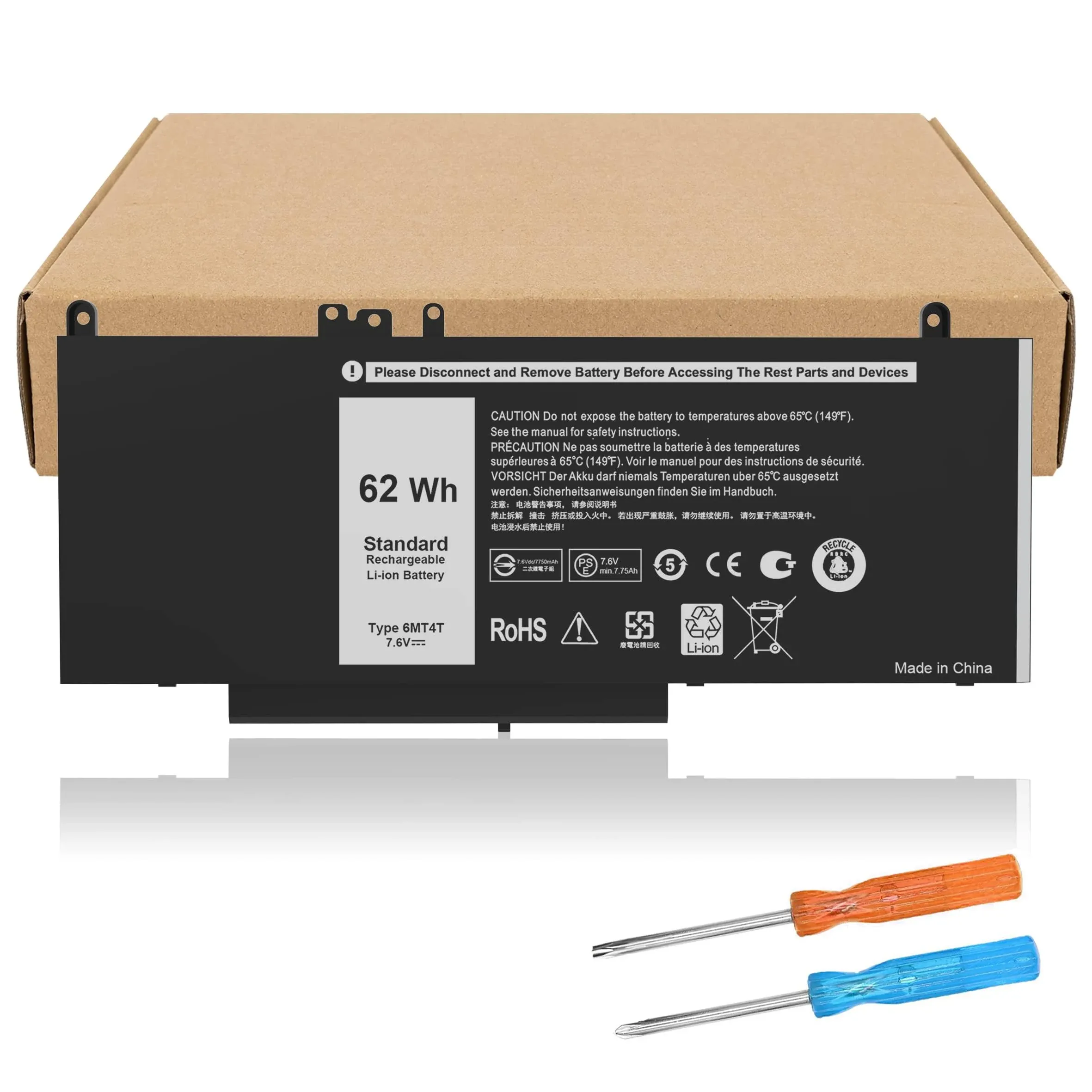 Dell Latitude 14 5470 E5470 15 5570 E5570 Precision 15 3510 M3510 Series Notebook Battery