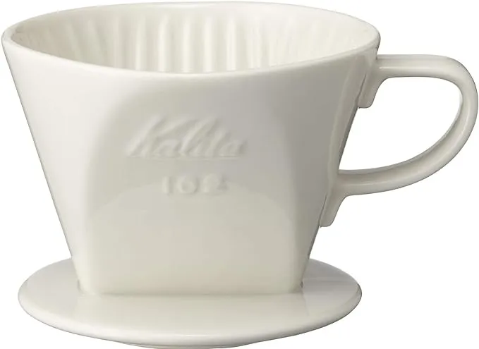 Kalita Ceramic Coffee Dripper (Black) for 2-4 Cups (#02005)