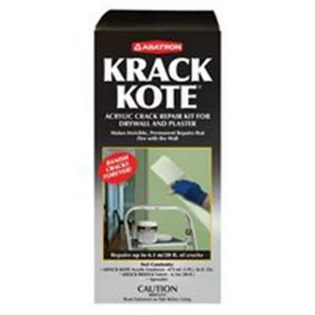 Krack Kote, Plaster & Drywall Repair Kit, 16-oz.