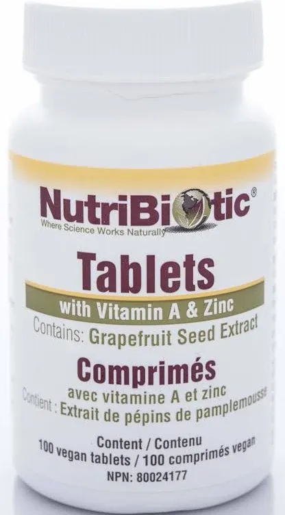 NutriBiotic Grapefruit Seed Extract 100 Tablets