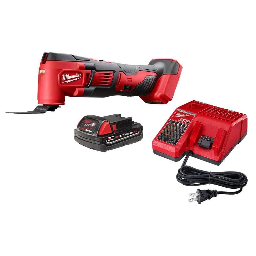 Milwaukee 18V Lithium-Ion Cordless Oscillating Multi-Tool Kit