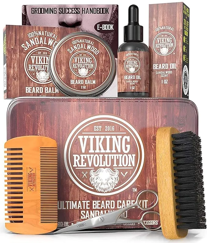 Beard Grooming Kit - Sandalwood