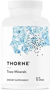 Thorne Trace Minerals - Dietary Supplement with Zinc, Boron & Selenium - Chelated Forms - Comprehensive Formula - 90 Capsules