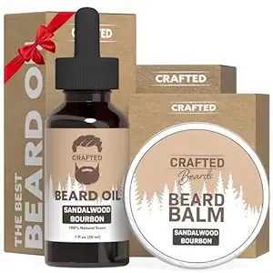 Deluxe Beard Oil and Beard Balm - for A Softer, Smoother, Moisturized Beard ...
