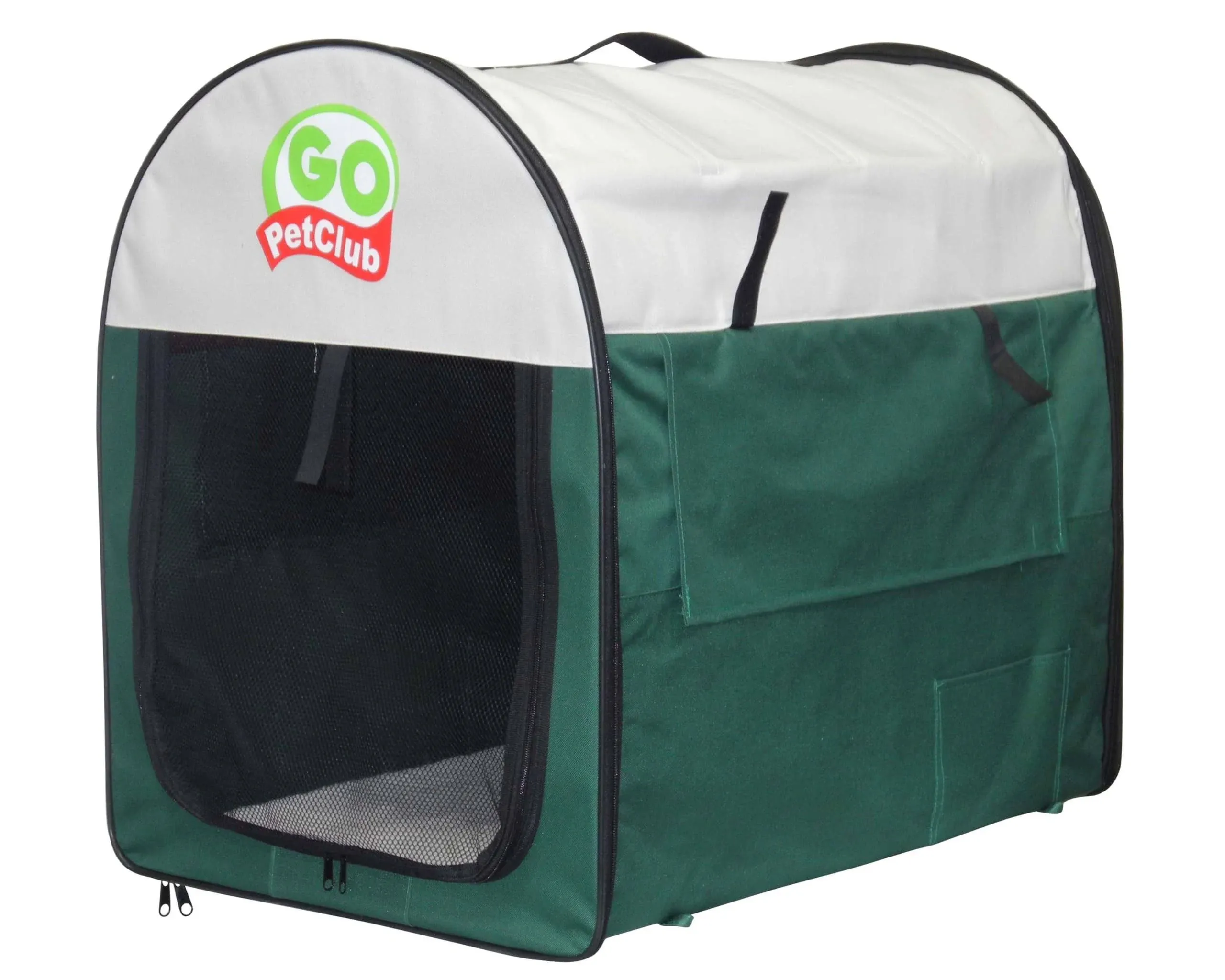 Go Pet Club Dog Soft Crate 38-Inch Green