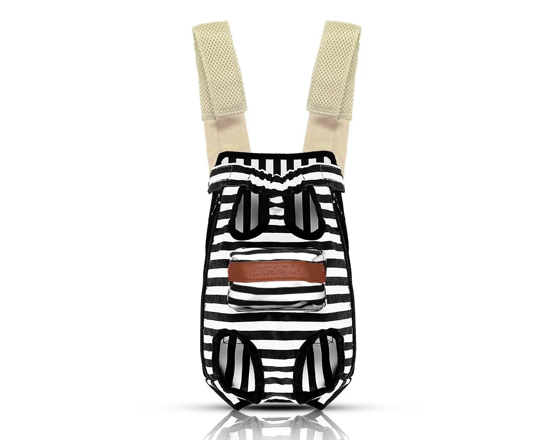 COODIA Legs Out Front Pet Dog Carrier Front Chest Backpack Pet Cat Puppy Tote ...